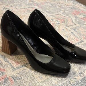 Worthington Black Patent Leather Heels